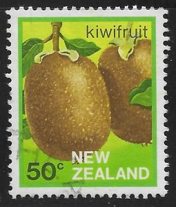 New Zealand #765 50c Fruit - Kiwi