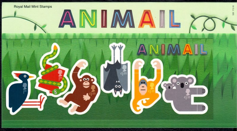 Great Britain 2016 Animals Mint MNH Miniature Sheet in Presentation Pack