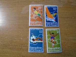 St Vincent   Grenadines   #  190-93   MNH