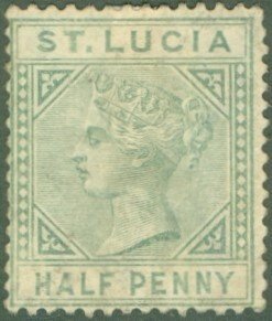 ST LUCIA 27 MH SCV $4.00 BIN $1.75