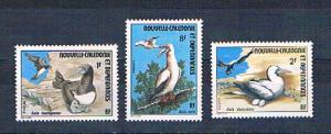 New Caledonia 413-15 MLH set Sea Birds 1976 (N0567)