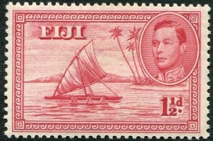 FIJI-1938-55 1½d Carmine Die I Sg 251 light gum toning MOUNTED MINT V48423