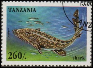 Tanzania 1409 - Cto - 260sh Shark (1995) (cv $1.20)