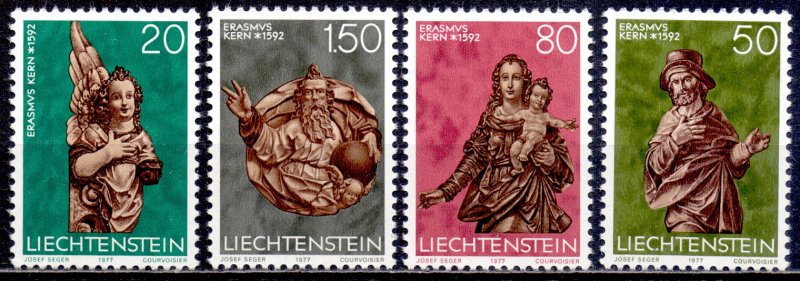 Liechtenstein. 1977. 688-91. Religion. MNH.