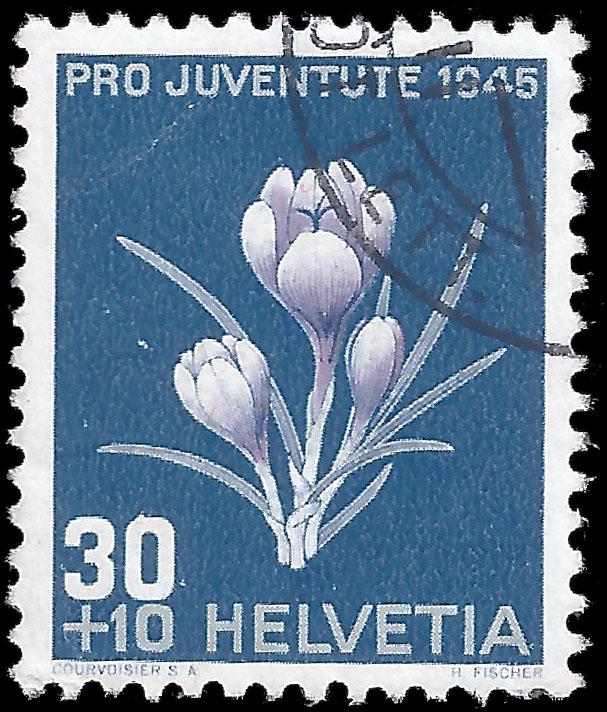 Switzerland 1945 Sc B150-53 uvf Pro Juventute