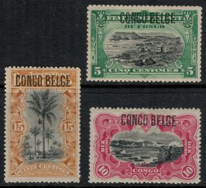 Belgian Congo #31-3*  CV $34.00