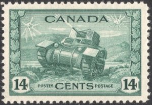 Canada SC#259 13¢ Ram Tank (1943) MLH