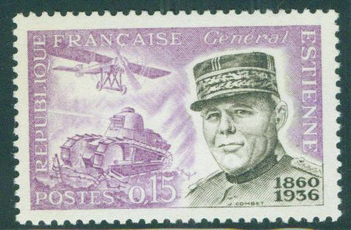 France Scott 975 MNH** 1960 General Jean Baptiste Estienne