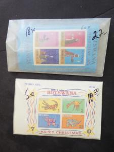 EDW1949SELL : BOTSWANA Beautiful all VFMNH collection of ALL CPLT sets Cat $1072