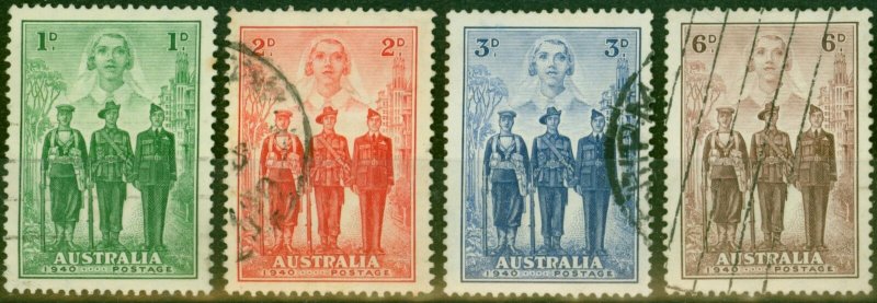 Australia 1940 Set of 4 SG196-199 Good Used