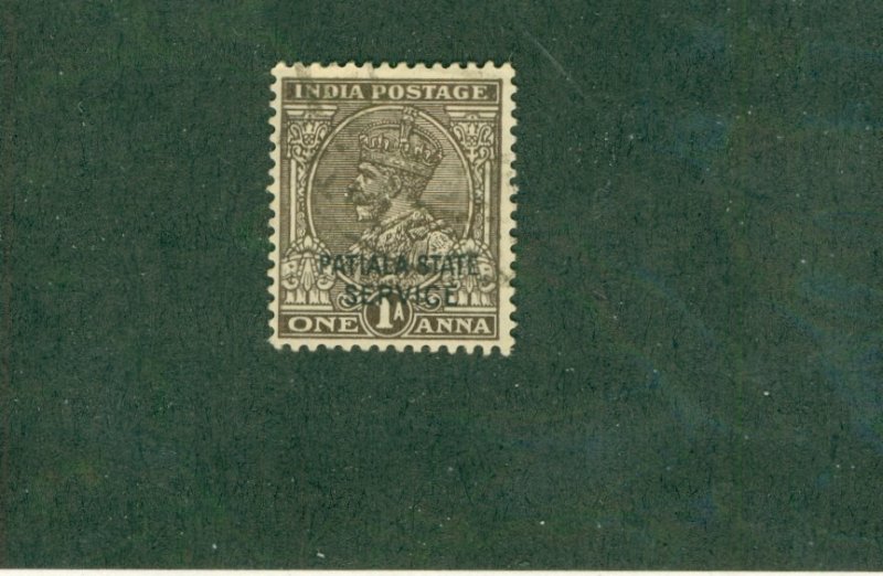 PATIALA INDIAN STATE O52 USED BIN $0.50