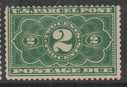 U.S. Scott #JQ2 Parcel Post Postage Due Stamp - Mint Single