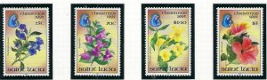 St Lucia 1027-30 MNH 1995 Christmas (fe7175)