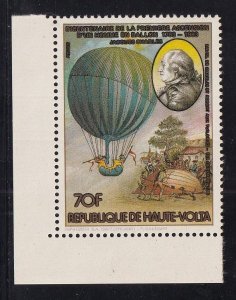 Burkina Faso  #619 MNH 1983 portraits and balloons 70fr