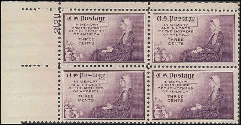 737 Mint,OG,NH... Plate Block of 4... SCV $1.30