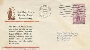 777 3c RHODE ISLAND - 1st Hollywood Cover Club