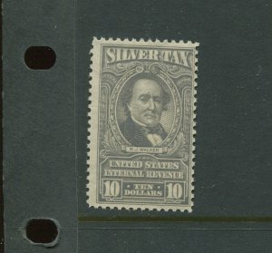 RG125 Silver Tax Revenue Mint  Stamp NH  (Bx 2299)