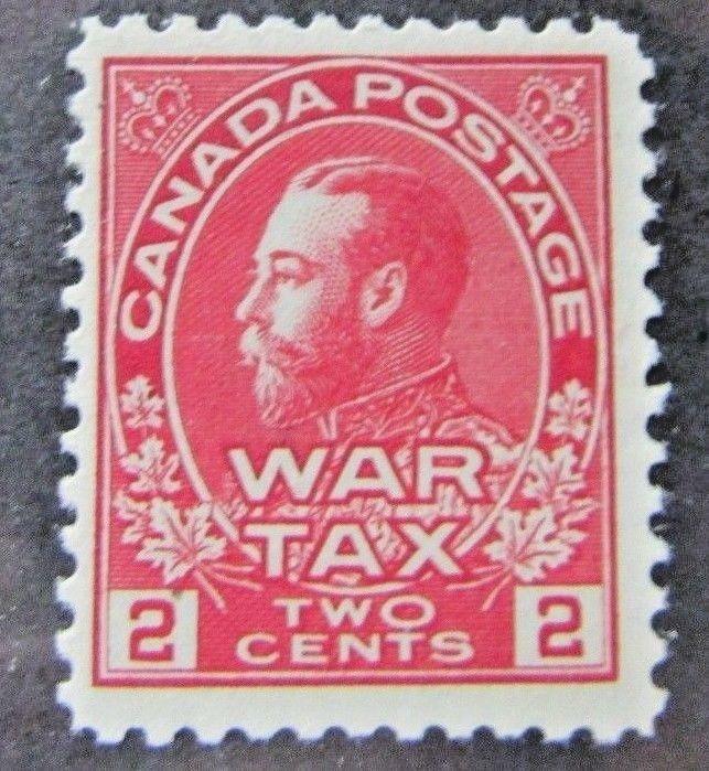 Canada SC #MR2 WAR TAX  MH Fine stamp