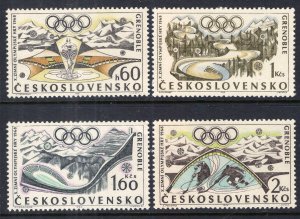 Czechoslovakia 1516-1519 Winter Olympics MNH VF