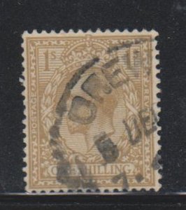 Great Britain,  King George V,  1sh  (SC# 200) Used