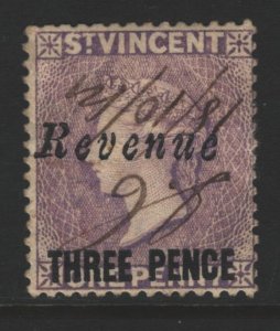 St Vincent QV Revenue Used