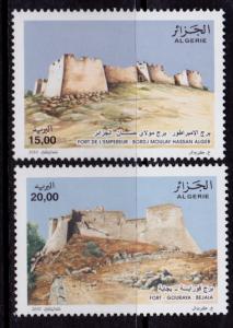 Algeria #1489-90 MNH ◊ Forts ◊ 2010