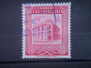 VENEZUELA, 1953, used 10c Post Office Scott 652