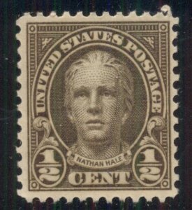 #653 1/2¢ NATHAN HALE LOT OF 400 MINT STAMPS, SPICE UP YOUR MAILINGS!