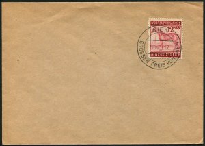 Austria German Occupation Vienna Grand Prix Special Postmark Cover 1943 WWII 858