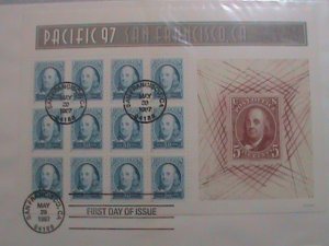 UNITED STATES STAMP:1997-SC#3139  PACIFIC 97 SAN FRANCISCO, CA.  FIRST DAY COVER