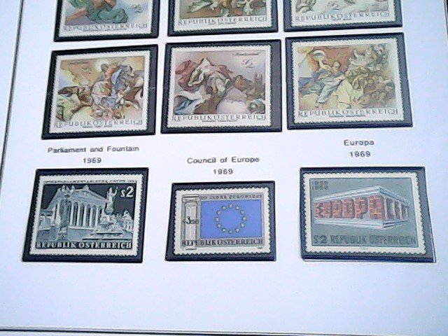 1968-69  Austria  MNH  full page auction