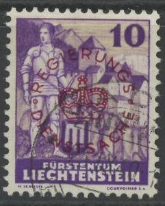 Liechtenstein O22 used (2401 486)