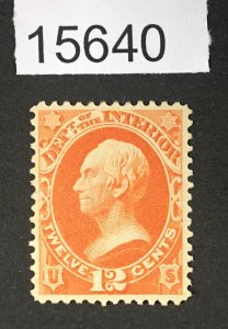 MOMEN: US STAMPS # O101 MINT OG H SOFT PAPER $230 LOT #15640