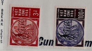 South Viet Nam Sc 251-2 NH set of 1965 - Mythology