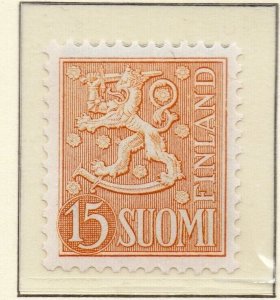 Finland 1954-55 Early Issue Fine Mint Hinged 15Mk. NW-222007