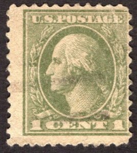 1918, US 1c, Washington, Used, Sc 525