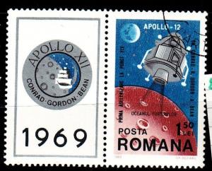 RUMÄNIEN ROMANIA [1969] MiNr 2809 ( O/used ) Weltraum