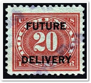 RC5 20¢ Future Delivery Stamp (1918-34) Used