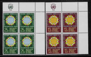 UNITED NATIONS - SC# 276-77 INSCRIP B/4 UR  FVF/MNH 1976