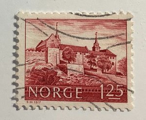 Norway 1977 Scott 690used - 1.25k,  Akershus Castle and Fortress