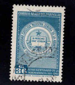 Paraguay  Scott  C296 Used airmial stamp