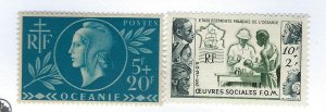 French Polynesia SC B13-B14 Mint F-VF...nice bargain!!