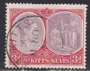 St. Kitts & Nevis # 84, Medicinal Spring, Used, 1/3 Cat.