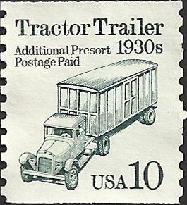 # 2457 USED 1930'S TRACTOR TRAILER