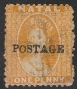 Natal #47 Used Single Stamp cv $100