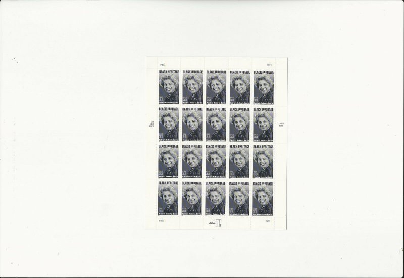 US Stamps/Postage/Sheets Sc #3371 Patricia Harris MNH F-VF OG FV 6.60