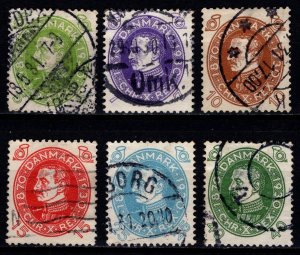 Denmark 1930 Christian X 60th Birthday, Part Set [Used]