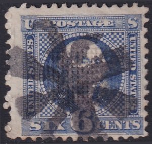 United States 1869 Sc 115 used star cancel