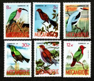 Mozambique 1017-1022 Mint NH Birds!