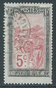 Madagascar, Sc #83, 5c Used